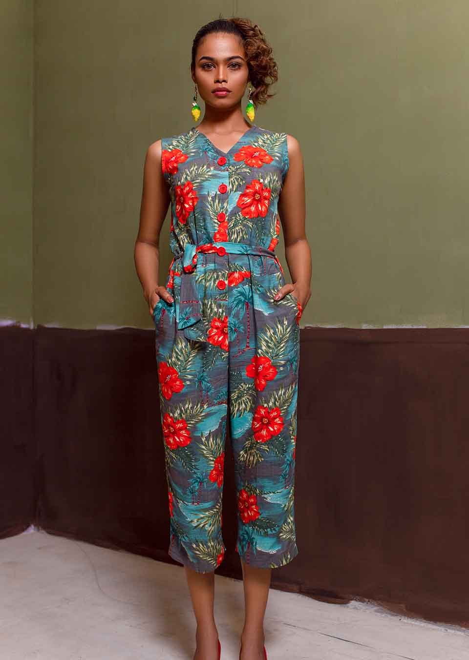 Printed Jumpsuit - Rulmaker.com