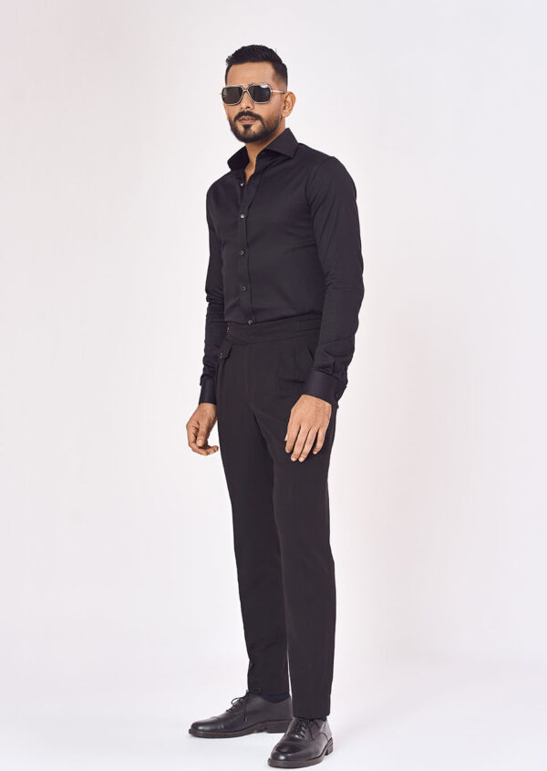 Black Tuxedo Shirt - Image 2