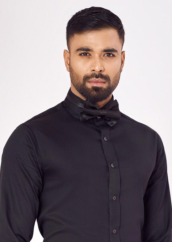 Wingtip Collar Tuxedo Shirt - Image 4