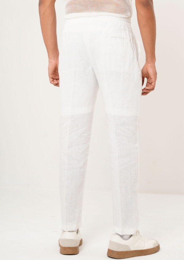 White Remi  Trouser - Image 5