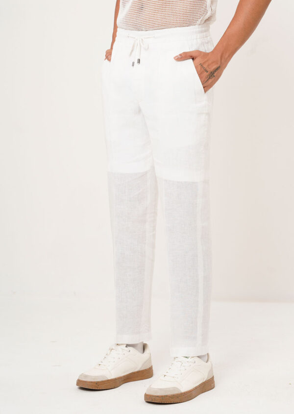 White Remi  Trouser - Image 4