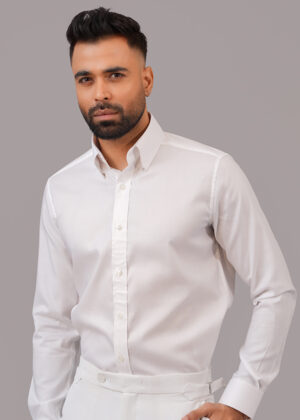 Hidden Button-Down Shirt