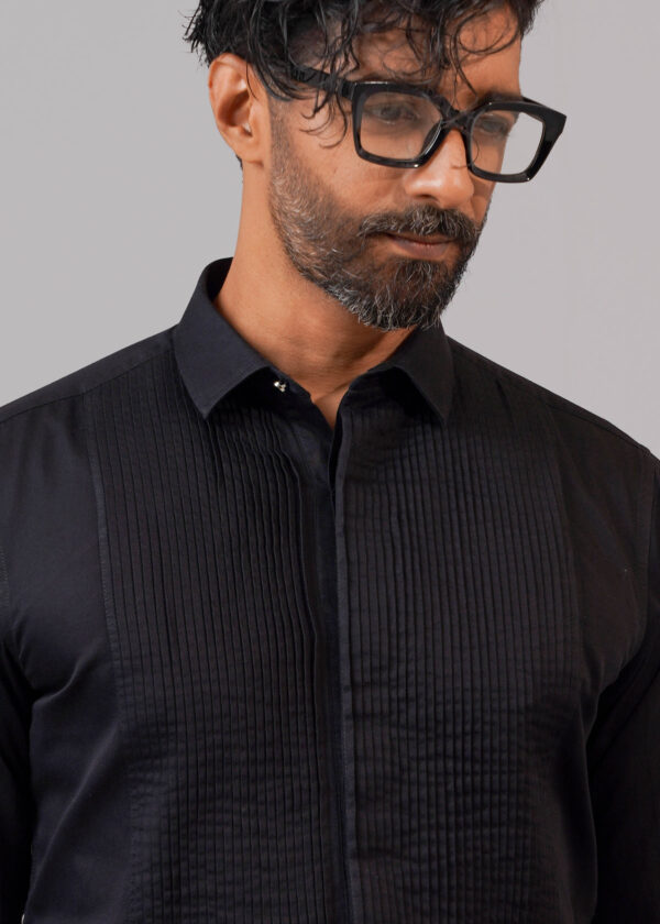 Black Tuxedo Shirt - Image 2
