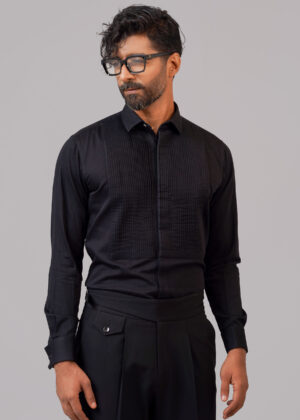 Black Tuxedo Shirt