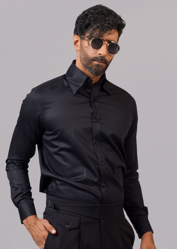 High Collar Dress Shirt