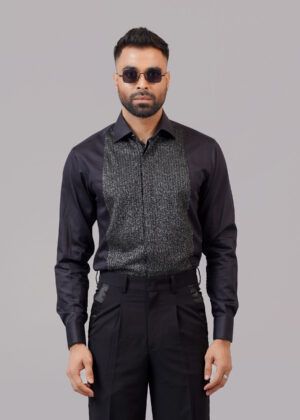 Black Tuxedo Shirt
