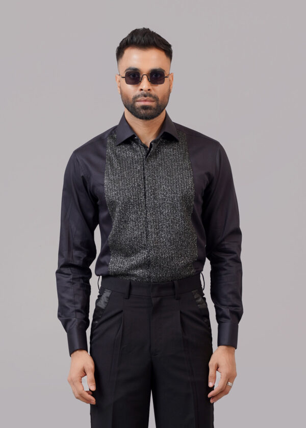 Black Tuxedo Shirt