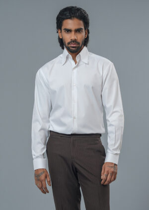 High Collar Dress Shirt