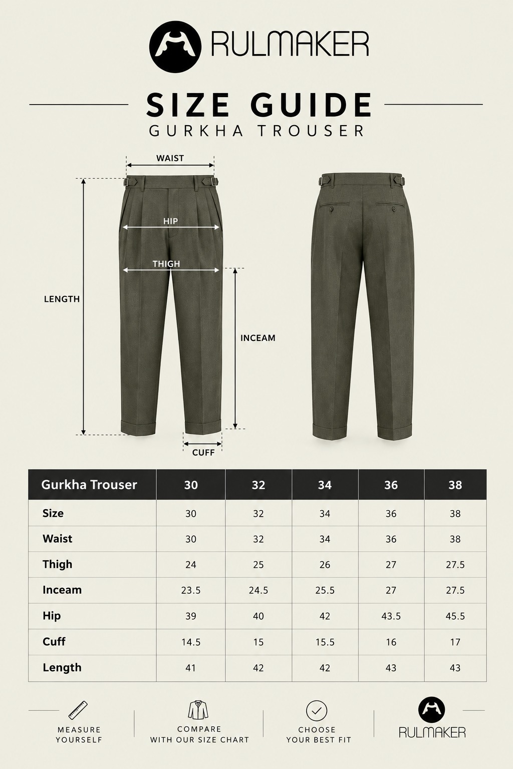 Classic Gurkha Trouser - Image 3