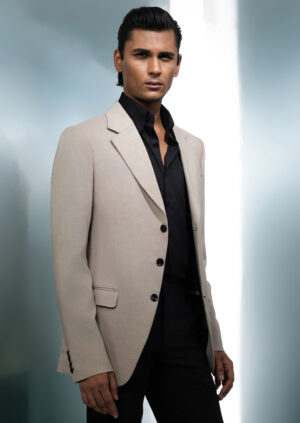 High Collar Dress Shirt